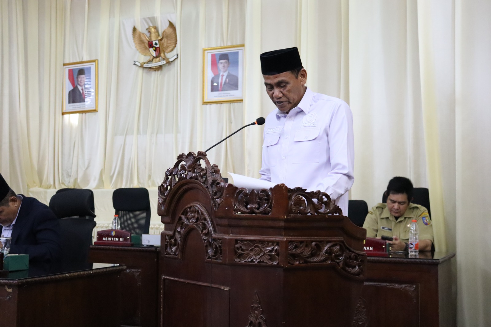 Teks fhoto Reses DPRD Batubara Tahap I/2026 tuntut langkah konkret Pemerintah dibahas pada Rapat Paripurna Senin (30/3/2025).beritasore/ alirsyah