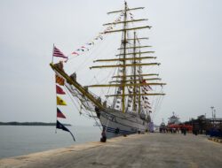 KRI Bima Suci Tiba Di Belawan, Rico Waas Siap Kenalkan Medan Ke Mata Dunia