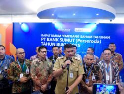 RUPS Bank Sumut 2026, Siap Akselerasi Peran Sebagai Motor Ekonomi Daerah