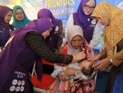 Ketua Tim Pembina Posyandu Asahan Tinjau Dua Posyandu