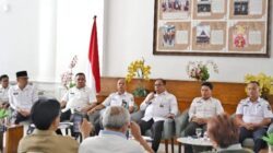 Foto: Temu Pers bersama Dinas Pemberdayaan Masyarakat dan Desa, Kependudukan dan Catatan Sipil Provinsi Sumatera Utara (Sumut). Kegiatan ini difasilitasi Dinas Kominfo Sumut yang berlangsung di Lobby Dekranasda Lantai 1 Kantor Gubernur Sumut Jalan Diponengoro Nomor 30 Medan, Rabu (8/4/2026).