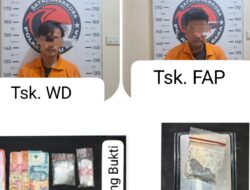 Polres Batubara Tangkap Dua Tersangka Sabu