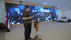 Teks fhoto Pemkab Asahan menggelar kegiatan peningkatan/Kemahiran berbahasa Indonesia bagi ASN di Aula Melati Kantor Bupati Asahan Kamis (09/04/2026).beritasore/alirsyah