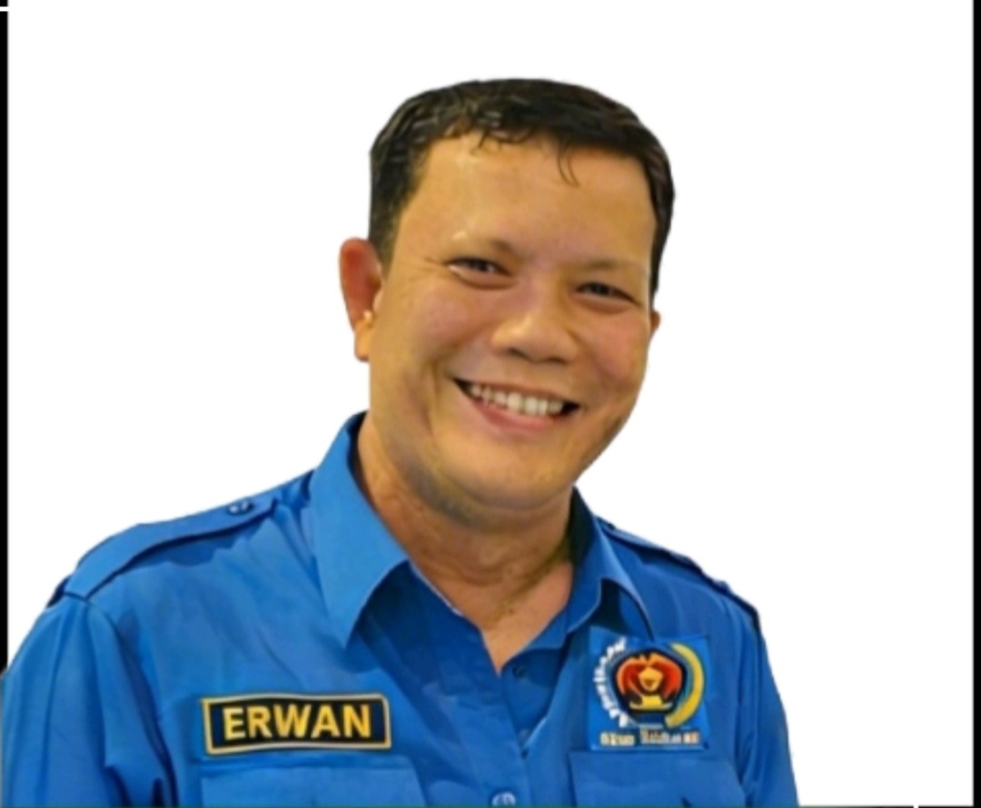 Teks foto : Ketua PWI Aceh Tamiang, Erwan