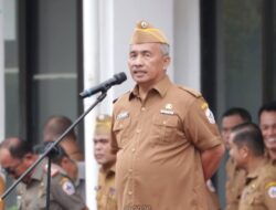 Upacara Bendera Pemkab Gunungsitoli, Tegaskan Disiplin ASN
