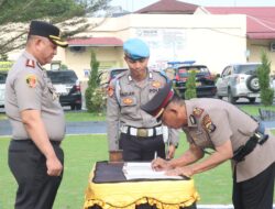 Dua Jabatan Di Jajaran Polres Batubara Diserahterimakan