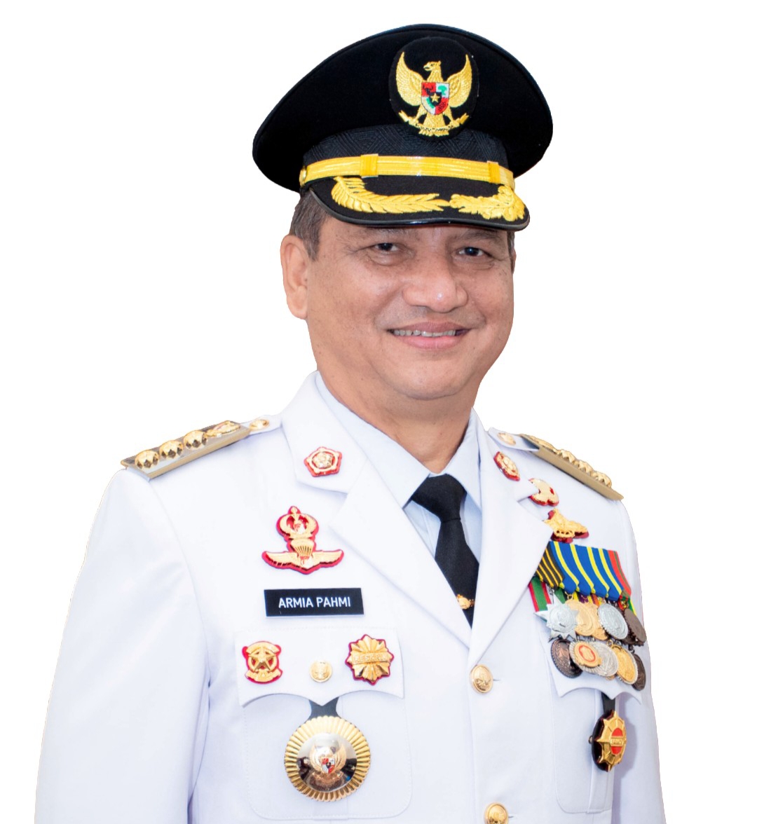 Teks foto : Bupati Aceh Tamiang Irjen Pol. (Purn.) Drs. Armia Fahmi, M.H.