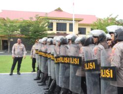 Polres Batubara Gelar Latihan Dalmas Personil