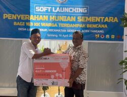 163 KK Lubuk Sidup Terima Huntara