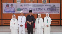 Wali Kota Gunungsitoli Lepas Calon Jemaah Haji 2026